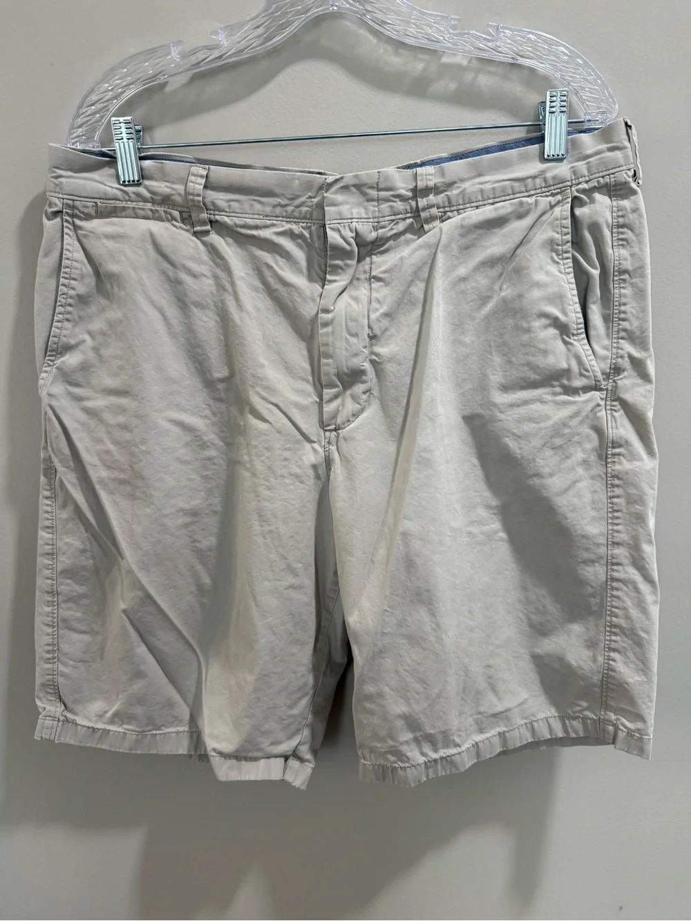 J. Crew Men’s Flat Front Chino Shorts - Light Stone